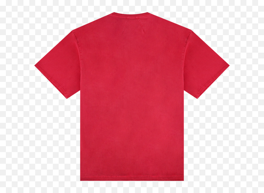 Rhude Logo Pocket T - Shirt Red Rooted Nashville Emoji,Red And Blue Logo