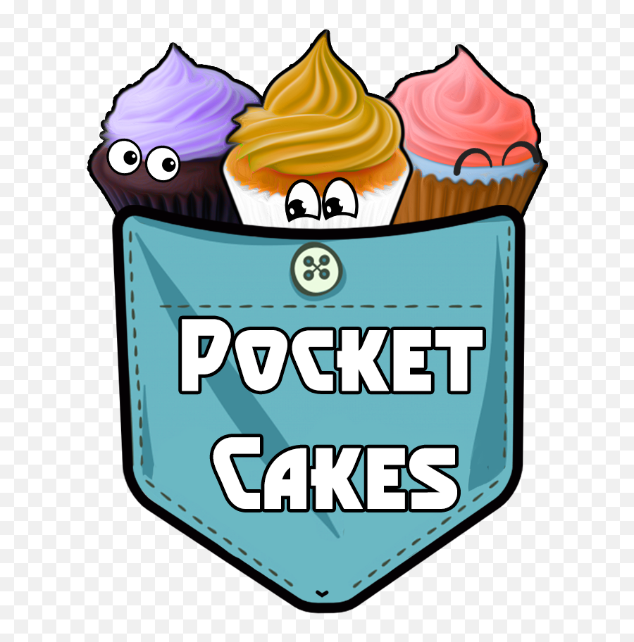 Pocket Cakes Logo Design Emoji,Cakes Logo