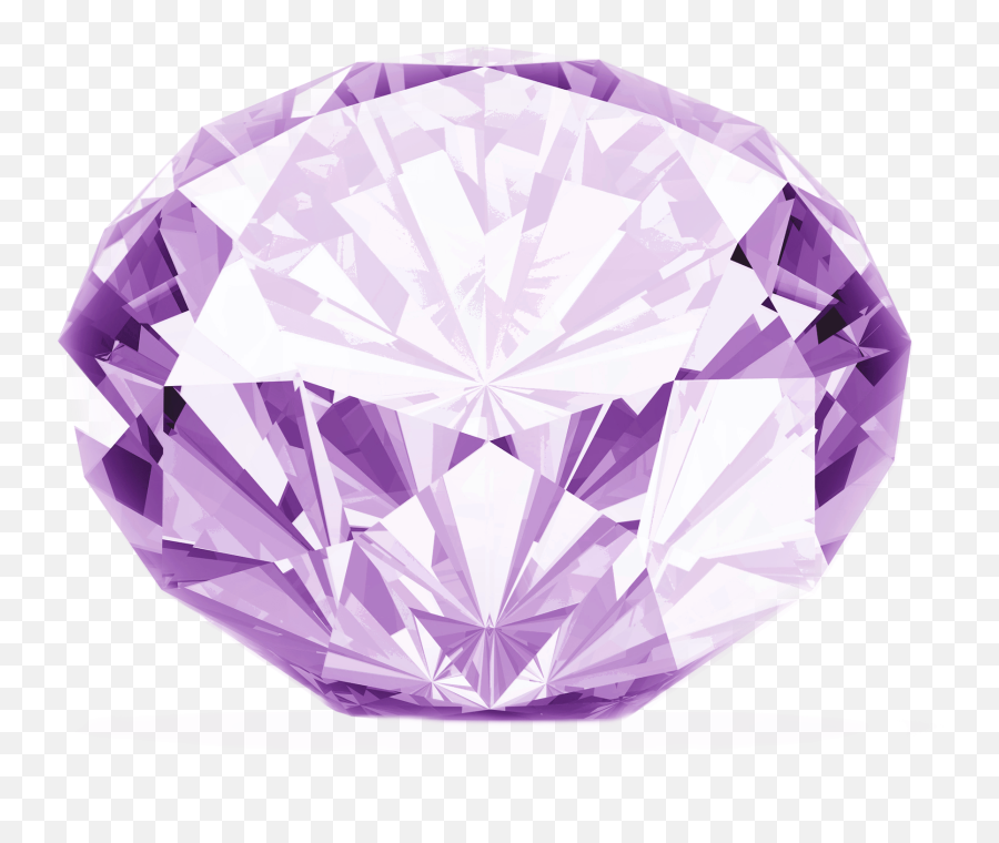 Purple Diamond Png Image - Purple Objects Transparent Background Emoji,Diamonds Png
