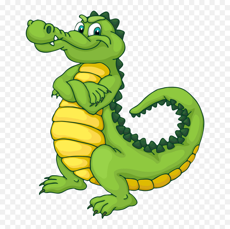 Cartoon Alligator Clipart Transparent - Clipart World Emoji,Alligator Png