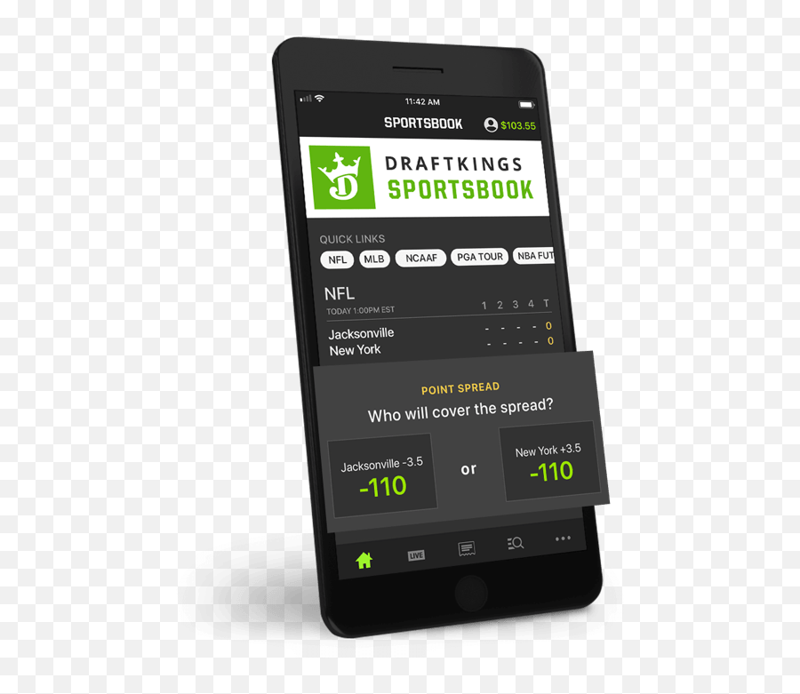 Download The Draftkings Sportsbook App Emoji,Phone Icon Png Transparent