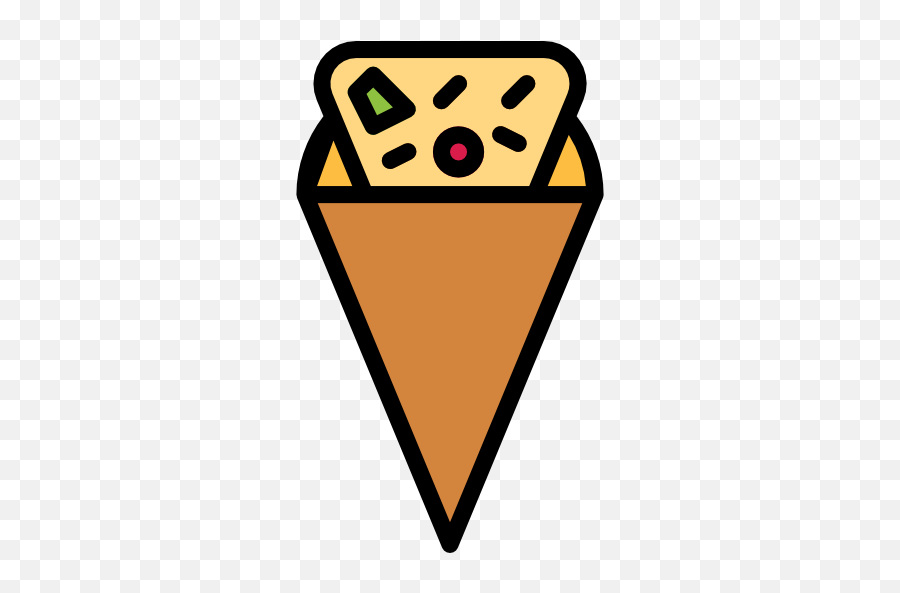 Crepe - Free Food Icons Emoji,Pizza Clipart No Background