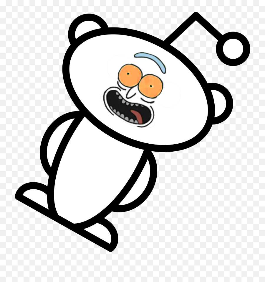 Download Hd Reddit Png - Reddit Rick And Morty Transparent Emoji,Rick And Morty Transparent Background