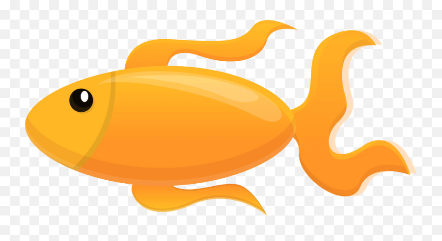 Icon Goldfish Clipart Transparent - Goldfish Emoji,Goldfish Clipart