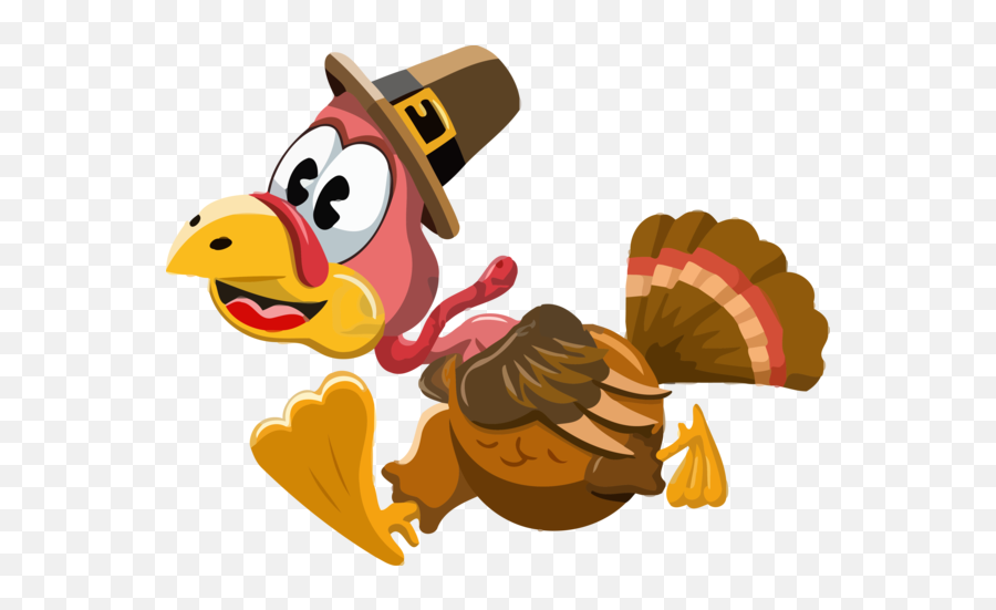 Thanksgiving Cartoon Turkey Animation For Thanksgiving Emoji,Turkey Cartoon Png