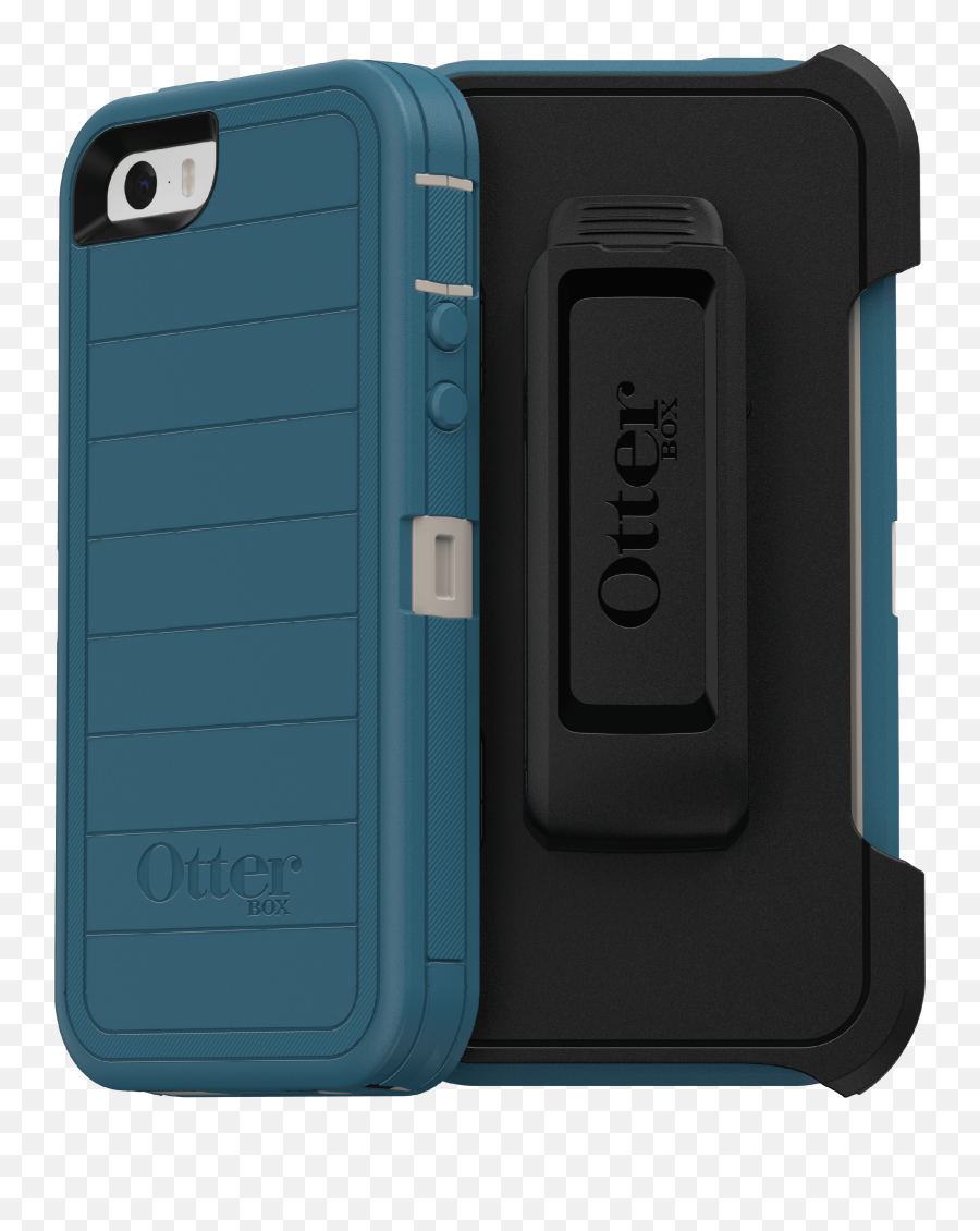 Otterbox Defender Series Pro Phone Case For Apple Iphone 5 Iphone 5s Iphone Se - Blue Emoji,Iphone X Apple Logo Loop