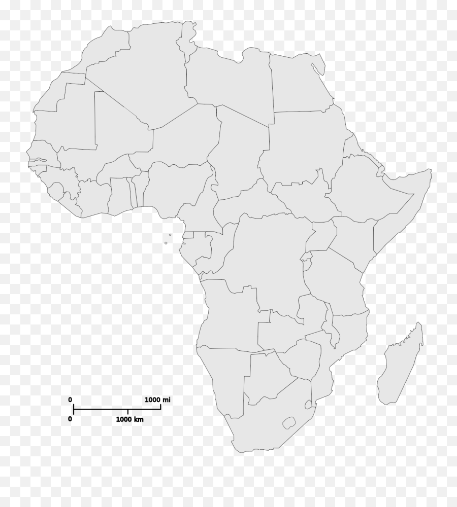Africa Map Png Transparent Images - Map Of Africa Png Emoji,Africa Png