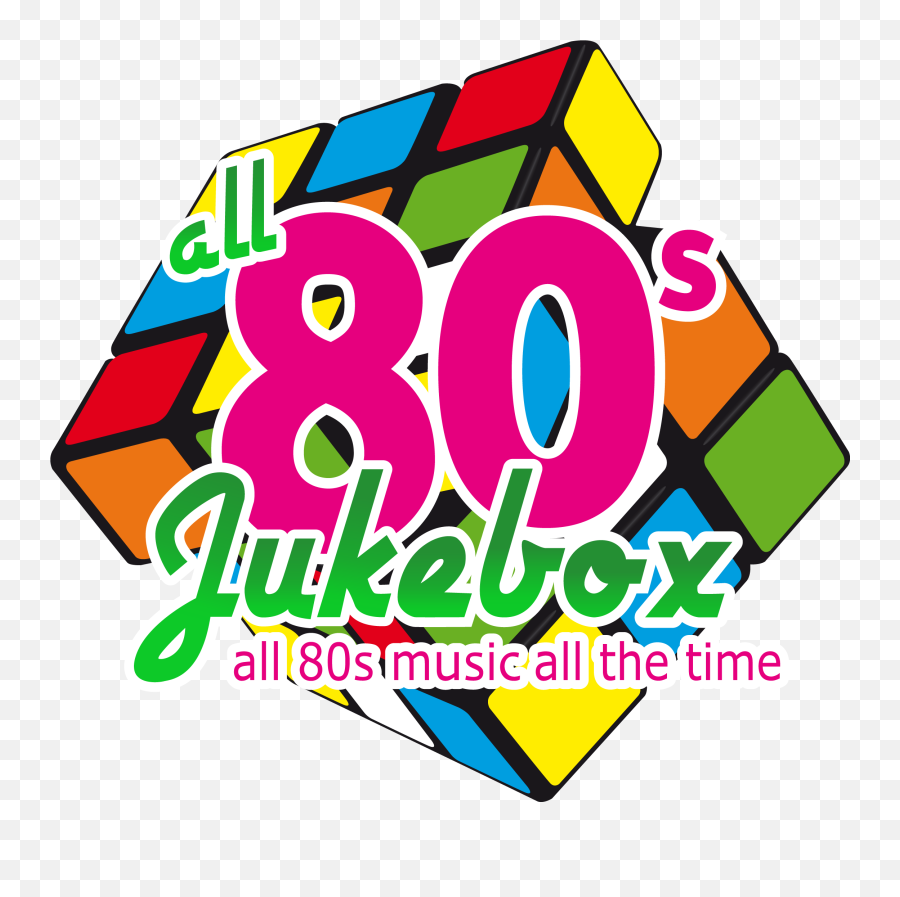 Download Banner Library 80s Vector I Love The - Rubiku0027s Cube Transparent Png Design Emoji,80s Png
