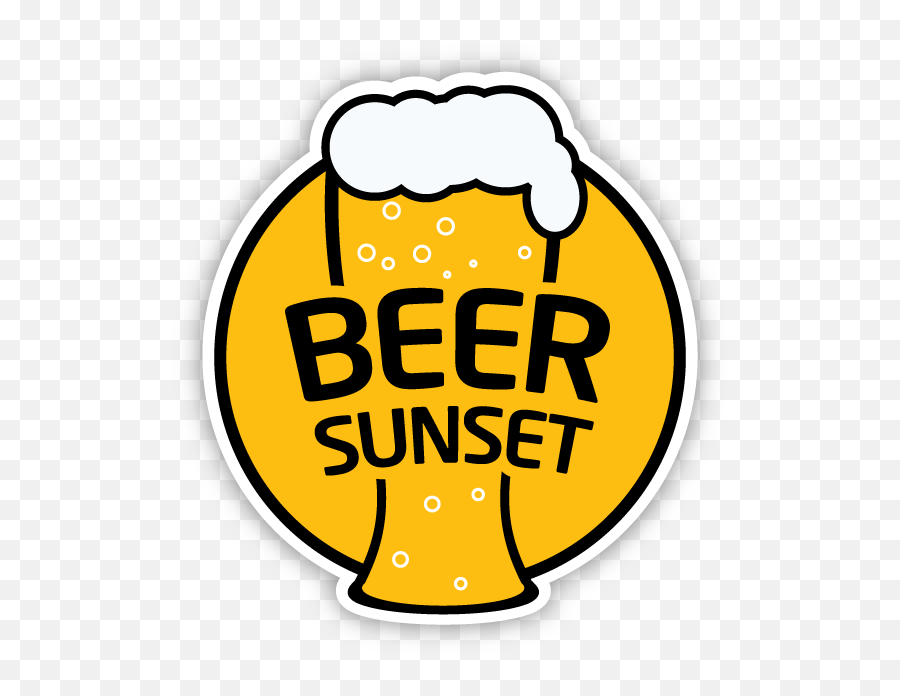 Logo Beer Png Transparent Png Image - Pizza Downtown Emoji,Sunset Logo