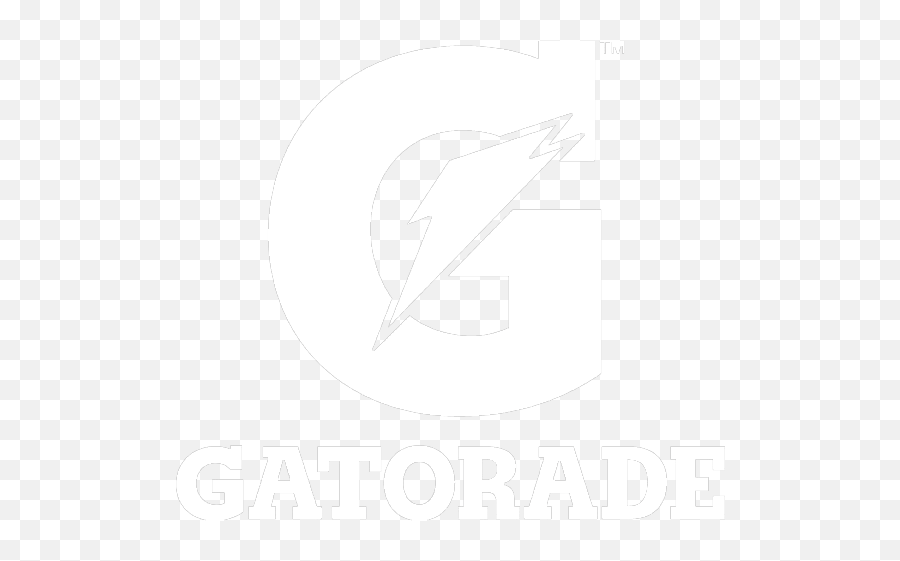 All White Gatorade Logo Transparent Png - Gatorade Logo Png White Emoji,Gatorade Logo