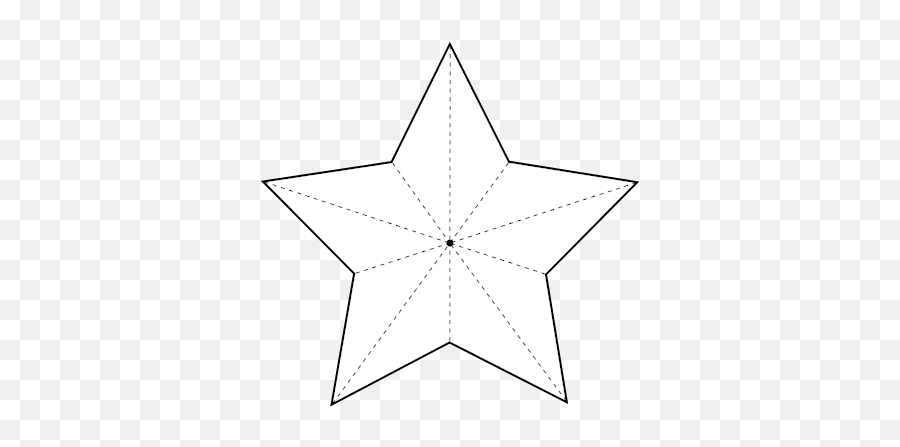 Star Patterns And Templates - Cricut 3d Teplate Star Emoji,Star Outline Clipart