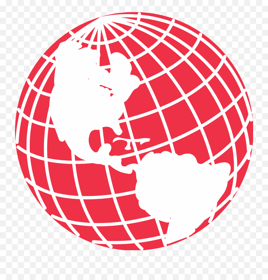 Mundo Png - Logo Del Mundo En Rojo Emoji,Mundo Png