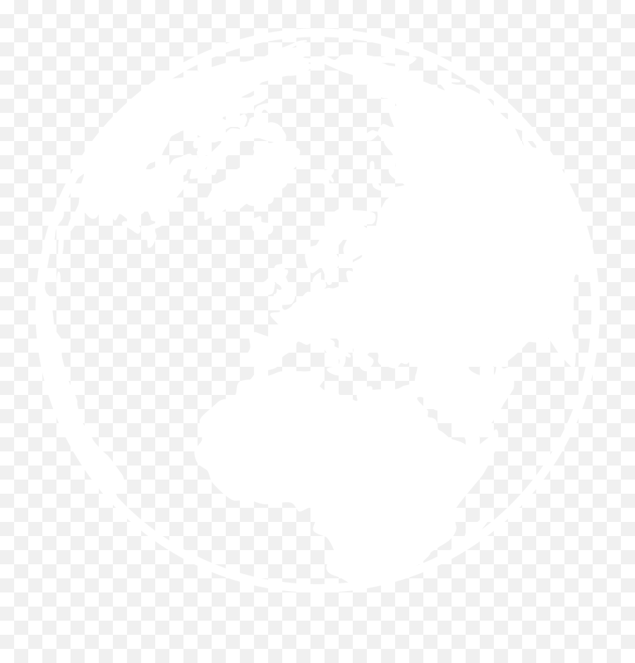 World White Icon Png Transparent Png - Earth Png Icon White Emoji,World Icon Png