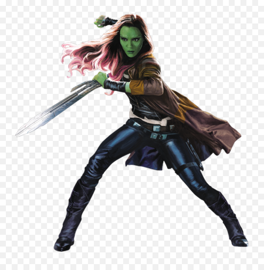 Gamora Png Picture - Gamora Guardians Of The Galaxy 2 Png Emoji,Gamora Png