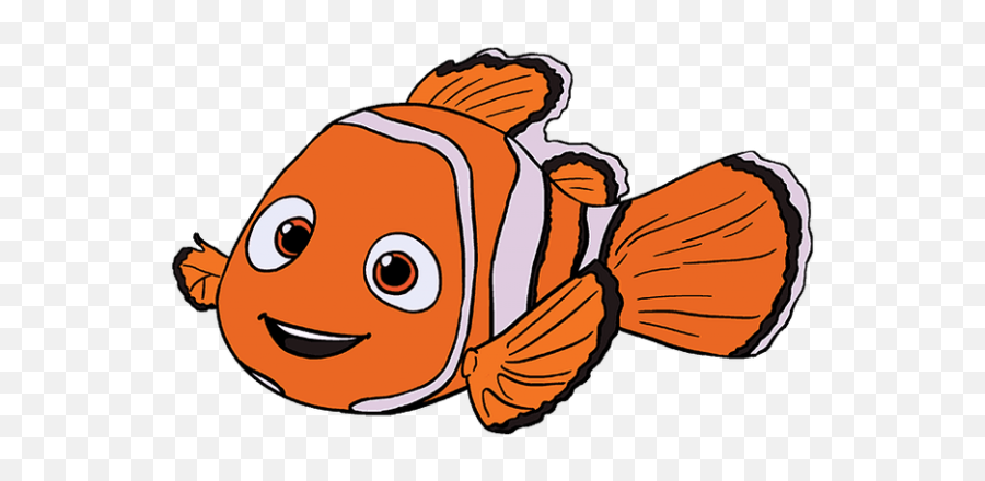 Drawn Fishing Nemo - Clipart Png Disney Characters Nemo Emoji,Dory Clipart