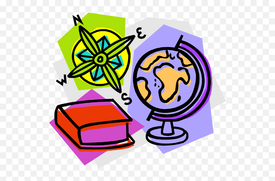 Geography Royalty Free Vector Clip - Instructional Materials In Social Studies Emoji,Geography Clipart