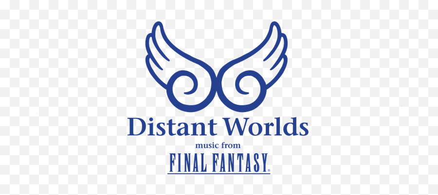 Music From - Distant Worlds Emoji,Final Fantasy 2 Logo