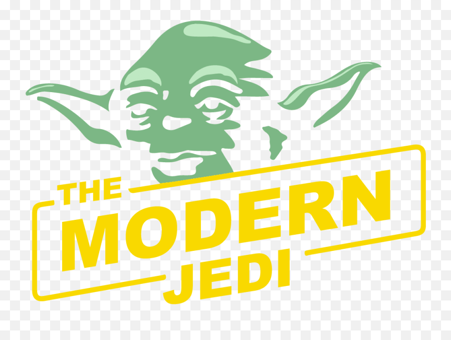 The Modern Jedi Logo - Yoda Emoji,Jedi Logo