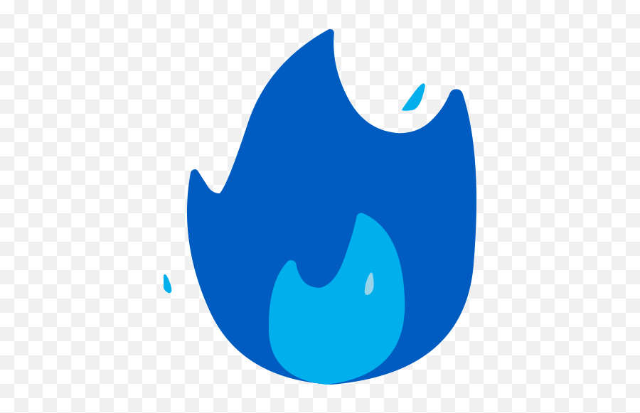 Blue Fire Emoji Gif U2013 Cute766 - Colour Flame Emoji Gif,Blue Flames Png