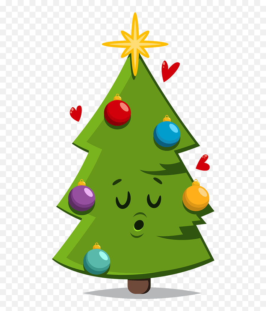 Free Cute Christmas Tree Clipart For - Christmas Day Emoji,Tree Clipart