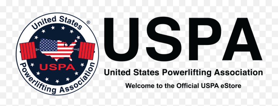 Uspa Estore United States Powerlifting Association Emoji,Weightlifter Logo