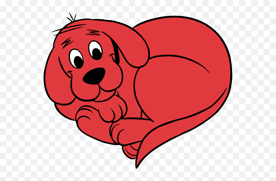 Transparent Clifford The Big Red Dog Png - Clifford Emoji,Target Dog Png