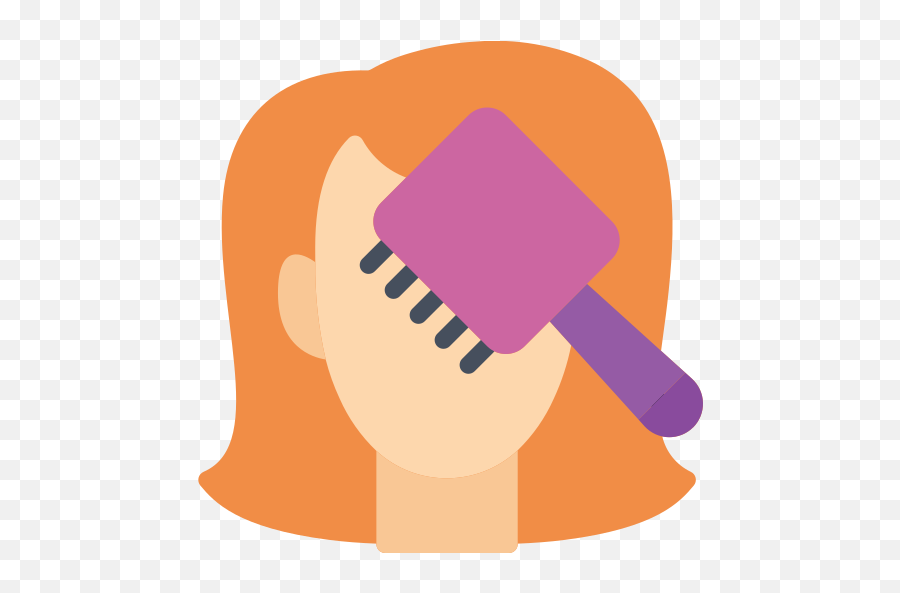 Hair Brush - Free Beauty Icons Emoji,Brushing Hair Clipart