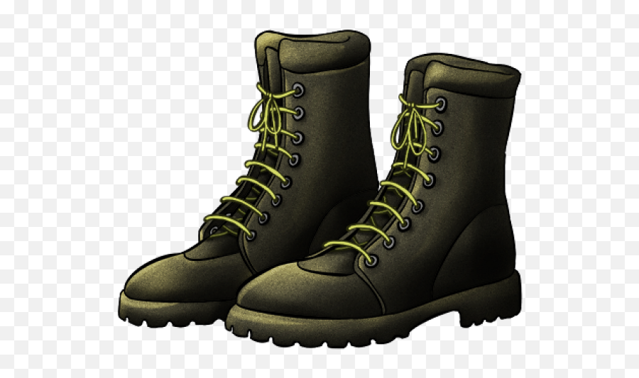 Download Boots Clipart Combat Boot - Pair Of Boots Clip Art Emoji,Boots Clipart