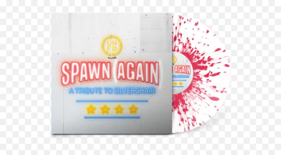 Spawn Again Lp Snow Whitepink Cadillac Splatter Emoji,Spawn Logo Png