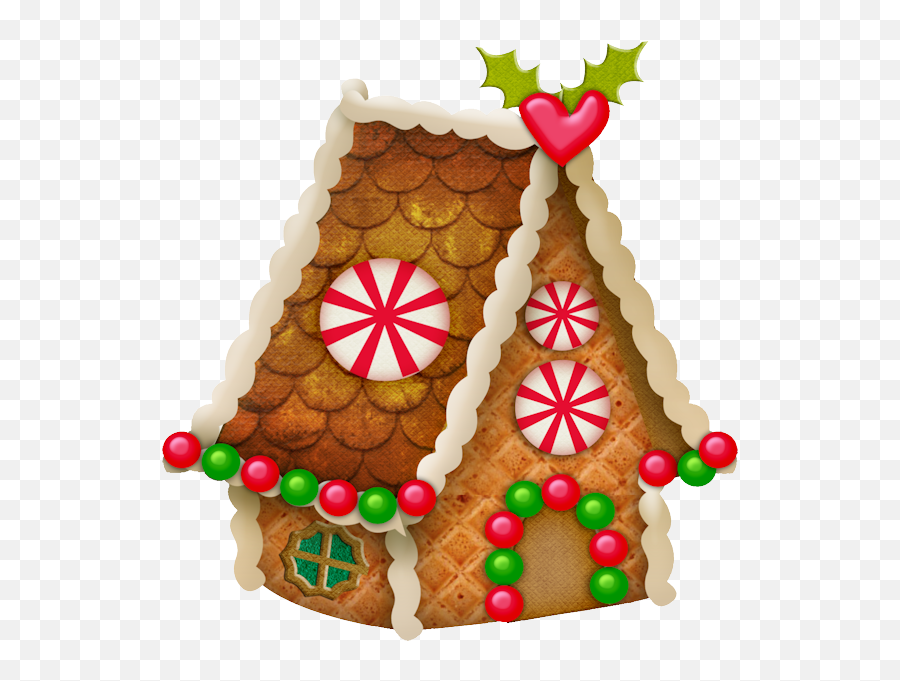 Library Of Christmas Houses Jpg Library Stock Png Files - Casitas De Galleta Animados Png Emoji,Gingerbread House Clipart