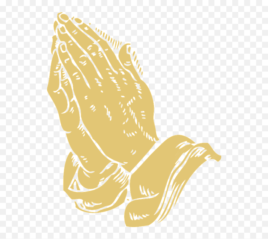 Folded Hands Praying Pray Prayer - Praying Hands Png Transparent Gold Praying Hands Emoji,Praying Hands Png