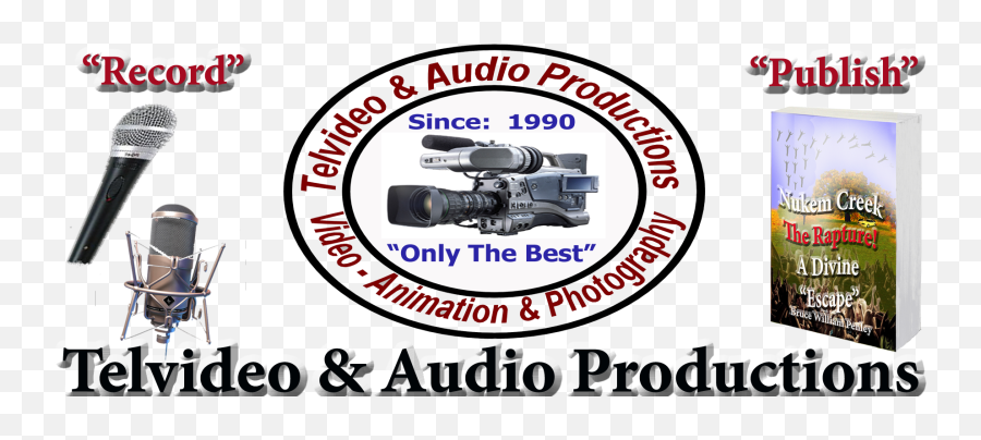 Telvideo U0026 Audio Productions West Virginia Wv Custom - Micro Emoji,3d Logos