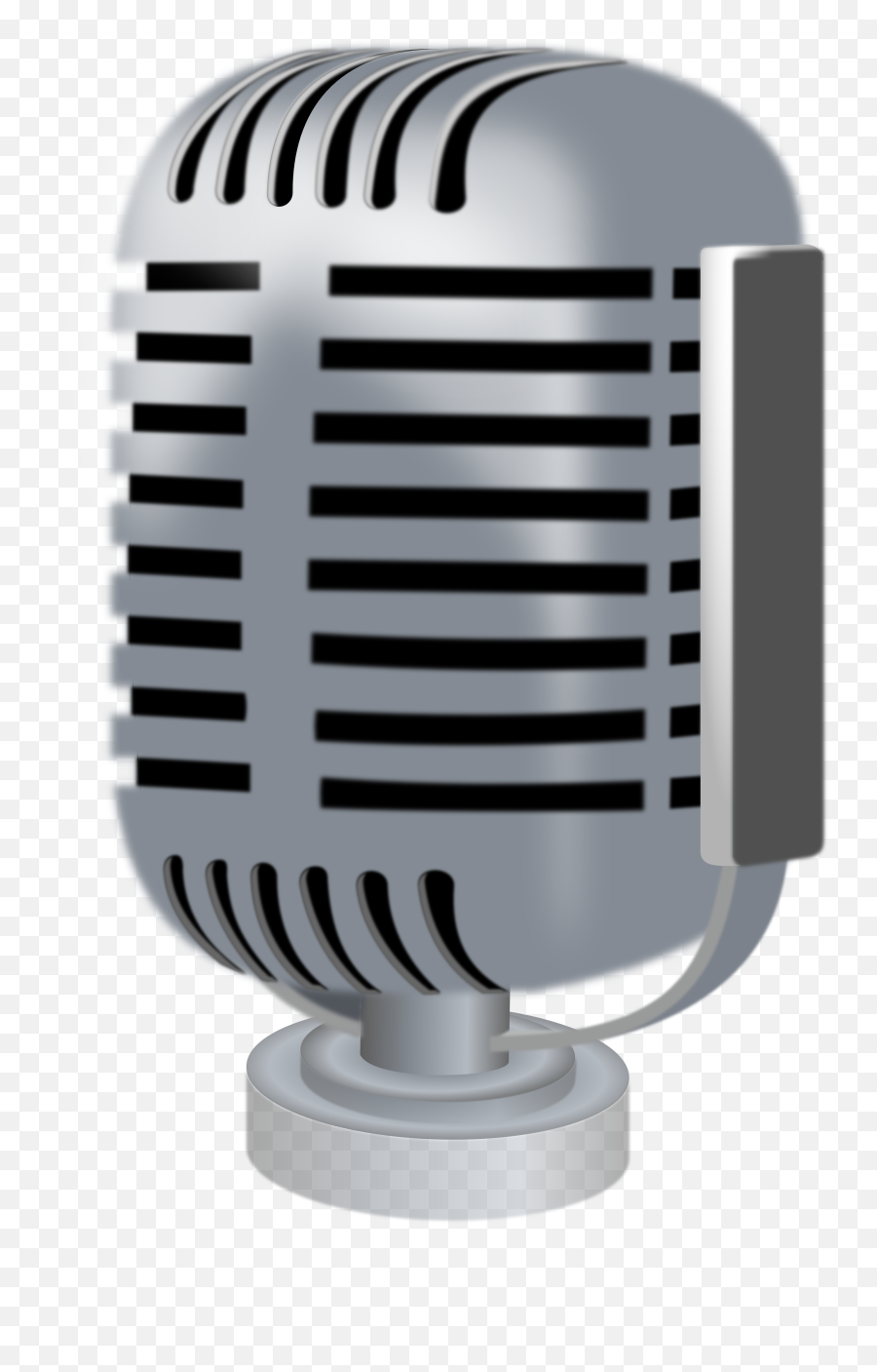 Microphone Clipart - Microphone Clip Art Public Domain Emoji,Microphone Clipart