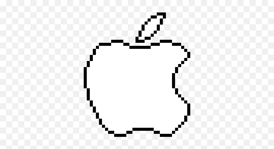 Apple Pixel Logo Png Emoji,Apple Logos