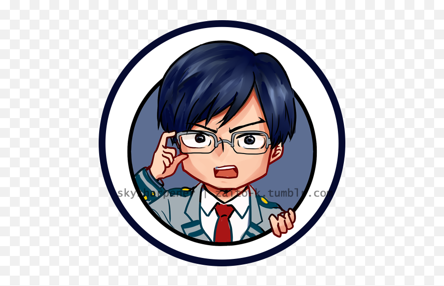 Boku No Hero Academia Button Charm - Iida Tenya Sold By Emoji,Bnha Logo