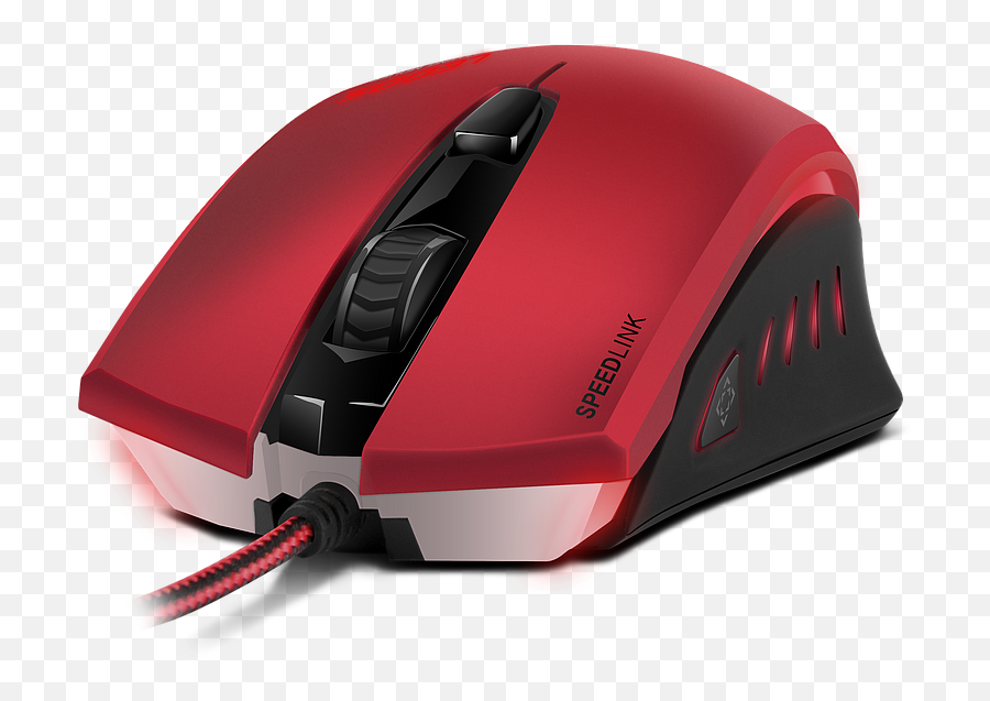 Download Hd Speedlink Ledos Gaming Mouse Red - Speedlink Speedlink Ledos Gaming Mouse Emoji,Mouse Transparent Background