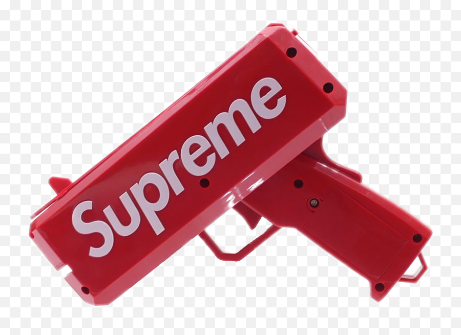 Supreme Money Gun Transparent - Supreme Money Gun Transparent Background Emoji,Supreme Transparent