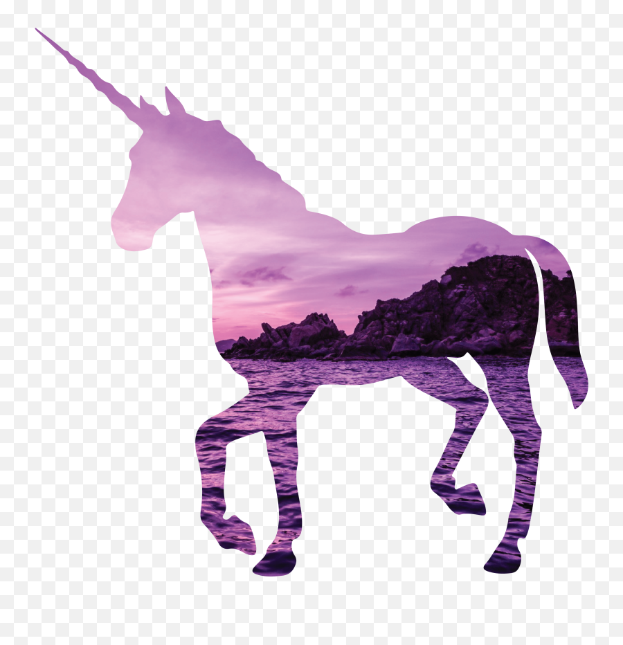 Crop Your Photo Into A Unicorn Shape - Black Unicorn Silhouette Cute Emoji,Unicorn Silhouette Png