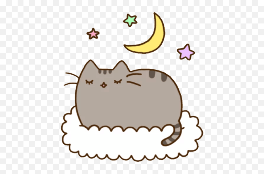 Download Leaf Pusheen Tenor Organism Cat Png Image High - Pusheen Unicorns Emoji,Pusheen Png