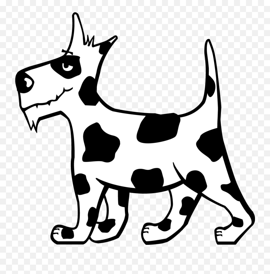 Spotty Dog Creative Clipart - Full Size Clipart 1979568 Spotty Dog Emoji,Dog Print Clipart