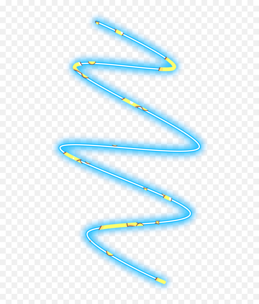 Download Neon Line Spiralfreetoedit Blue Geometric Emoji,Neon Border Png