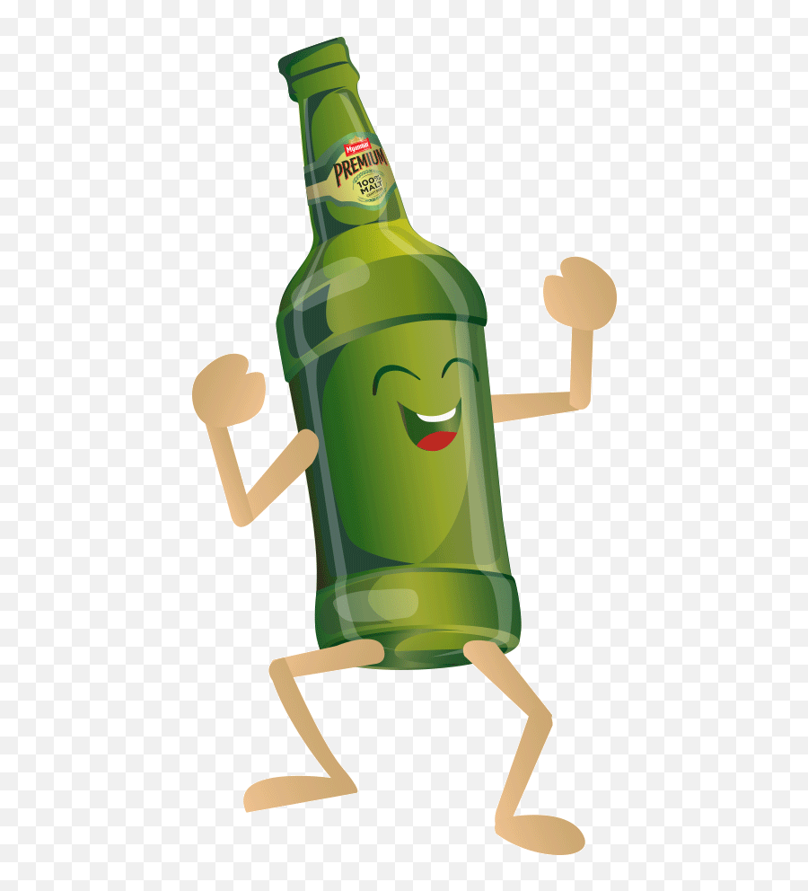 For Drink Gif - Animated Beer Bottles Gif Clipart Full Emoji,Beer Bottle Transparent Background