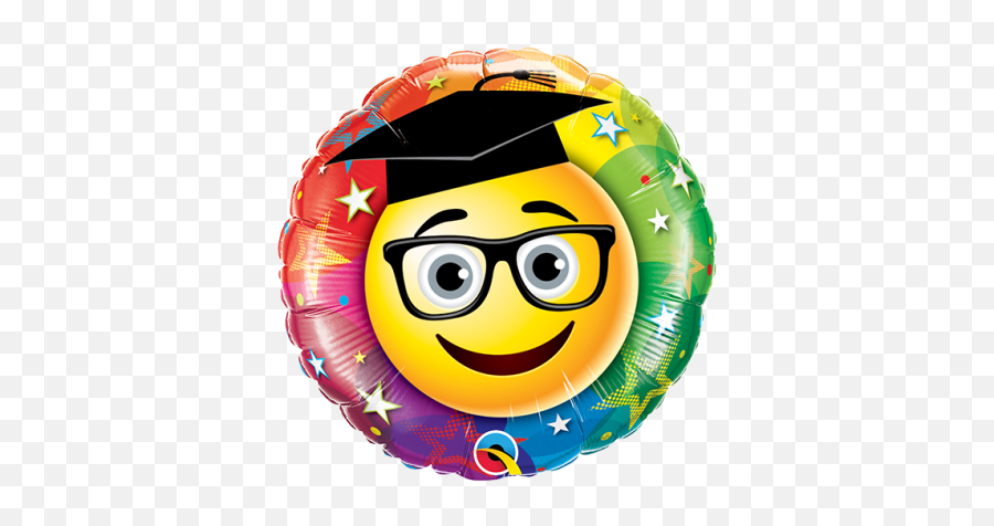 Colorful Graduation Mini Emoji,Balloon Emoji Png