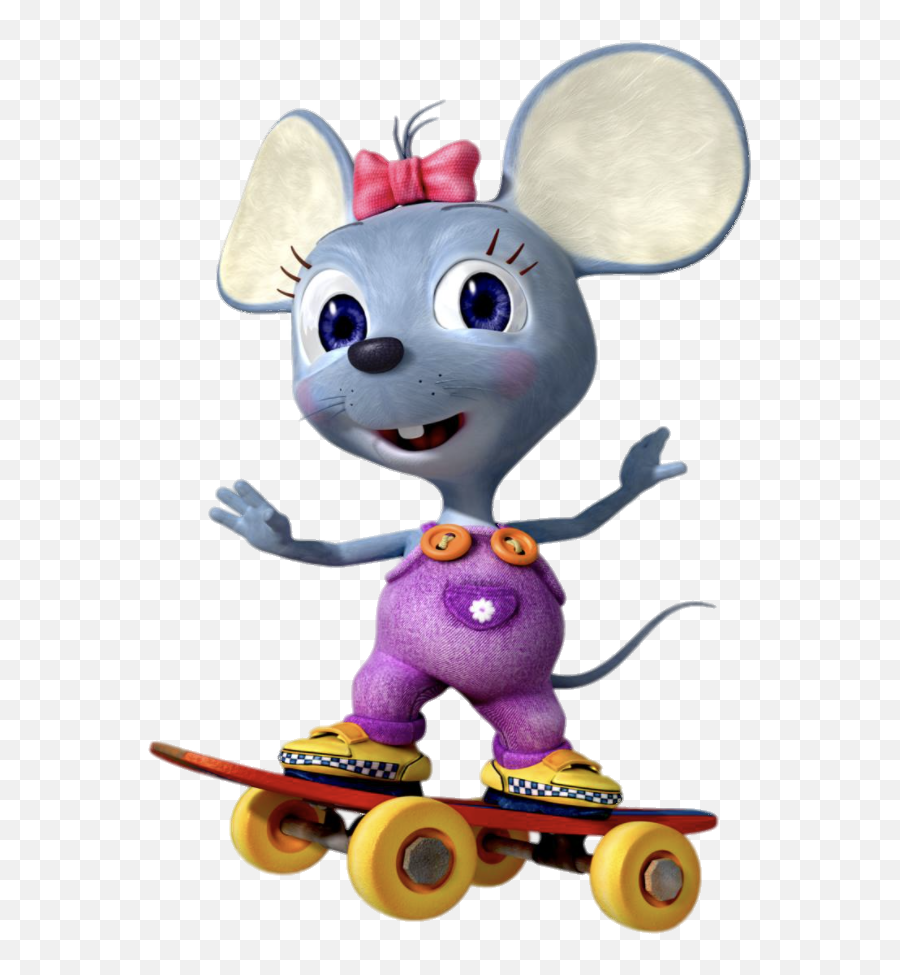 Check Out This Transparent Mia - Mia Mouse On Skateboard Png Emoji,Skateboarding Clipart