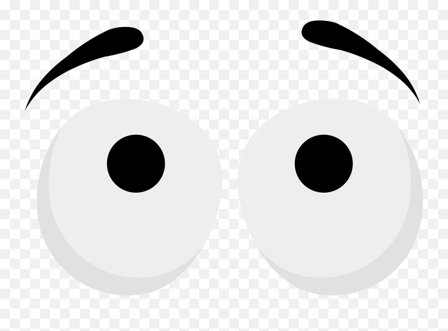 Surprised Eyes Clipart Free Download Transparent Png - Dot Emoji,Eyes Clipart