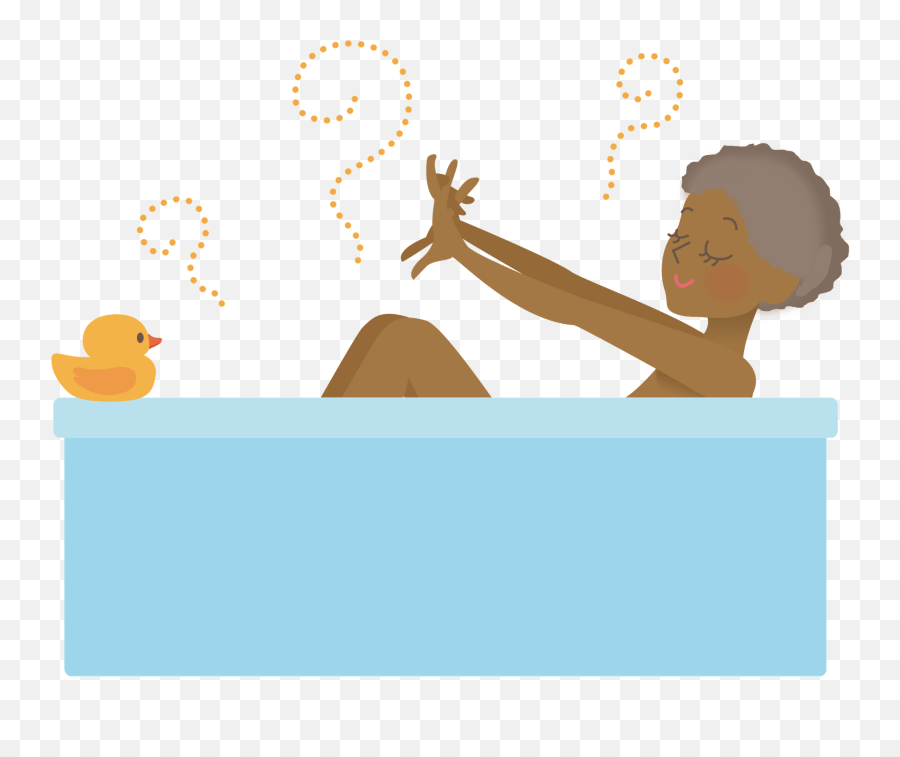 African Woman Bath Clipart - Happy Emoji,Bath Clipart