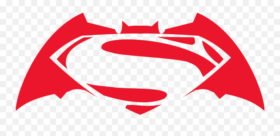 Download Batman V Superman Logo Png Vector Royalty Free - Batman V Superman Logo Red Png Emoji,Superman Logo Png