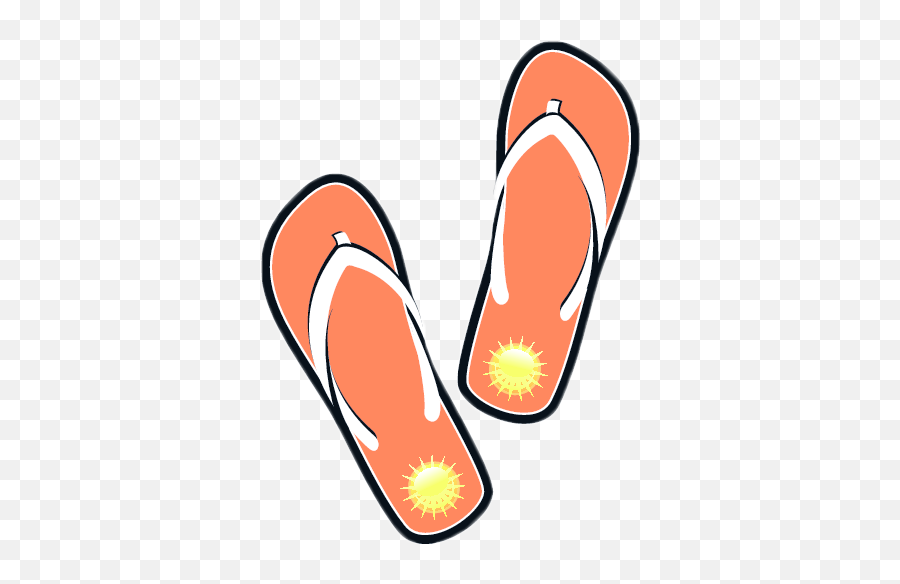 Free Flip Flops Clipart Free Image - Clip Art Sandals Emoji,Flip Flop Clipart