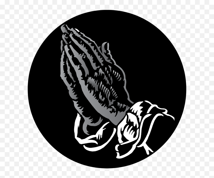 Praying Hands - Praying Hands Png Download Large Size Png Automotive Decal Emoji,Praying Hands Png