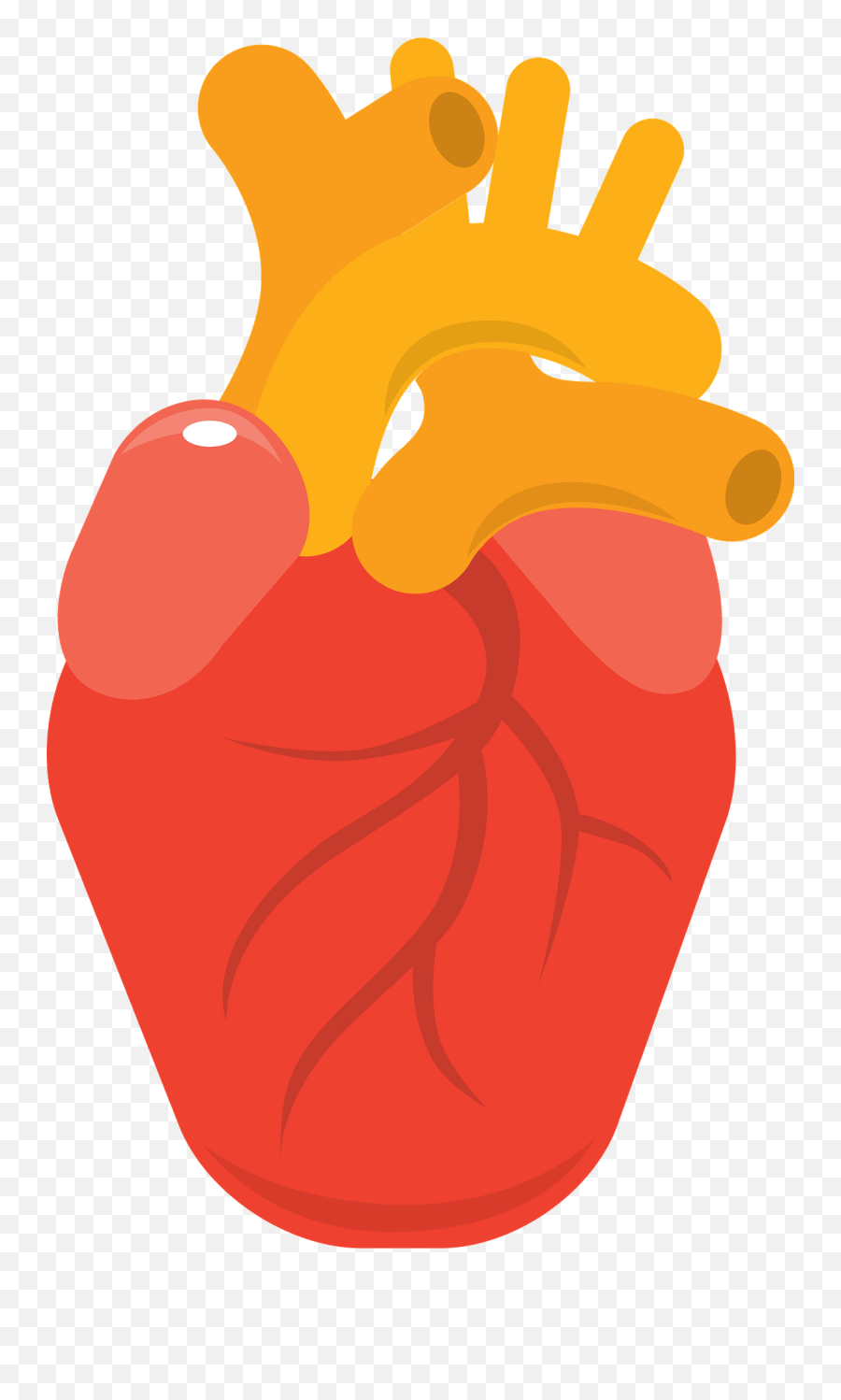 Human Heart Clipart Emoji,Human Heart Clipart